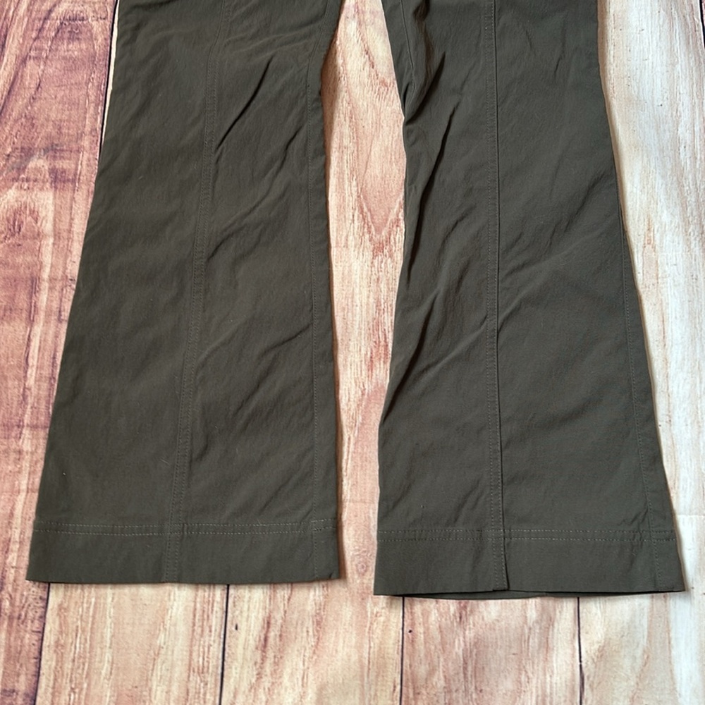 Royal Robbins Women's Boot Cut Pants in Olive Brown - Picture 3 of 8